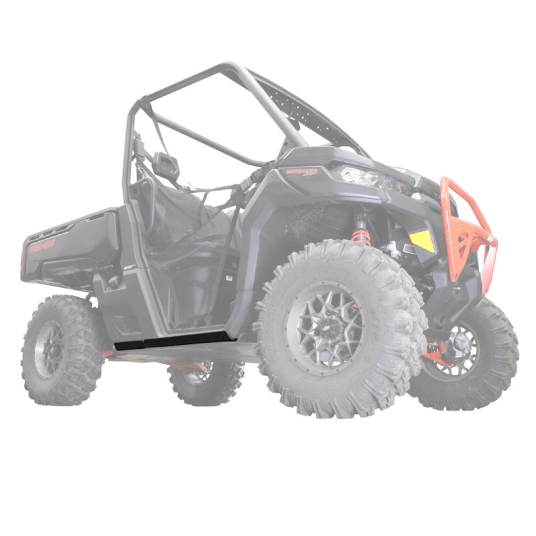 Can-Am Defender UHMW Rock Sliders – Kwik-Saw Racing