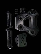 2024+ Can Am Maverick R Billet Radius Rod Plate (Black)