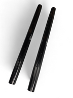 2017+ Can Am X3 Maverick Billet Tie Rods Anodized Black (RS 72" Model Only)