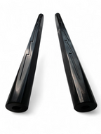 2017+ Can Am X3 Maverick Billet Tie Rods Anodized Black (RS 72" Model Only)