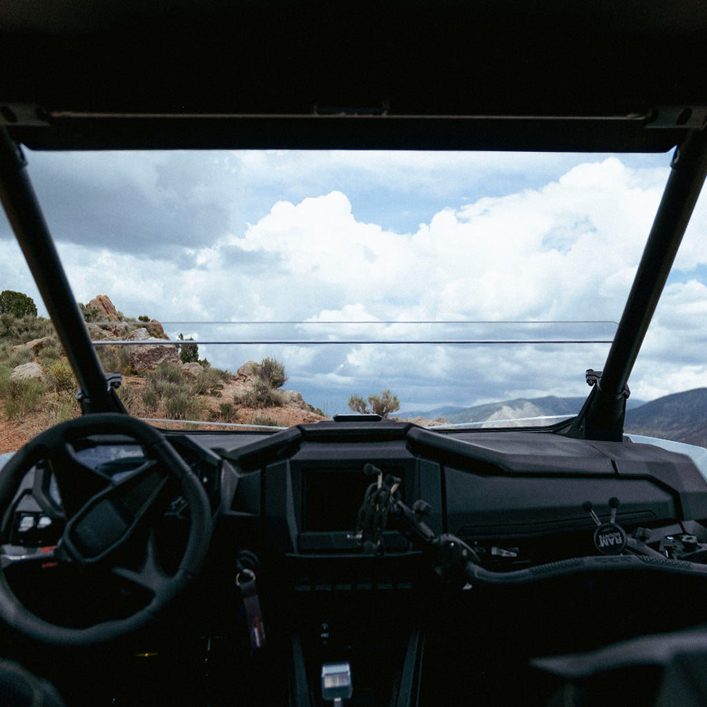 Polaris RZR Pro R Polycarbonate Half Front Windshield