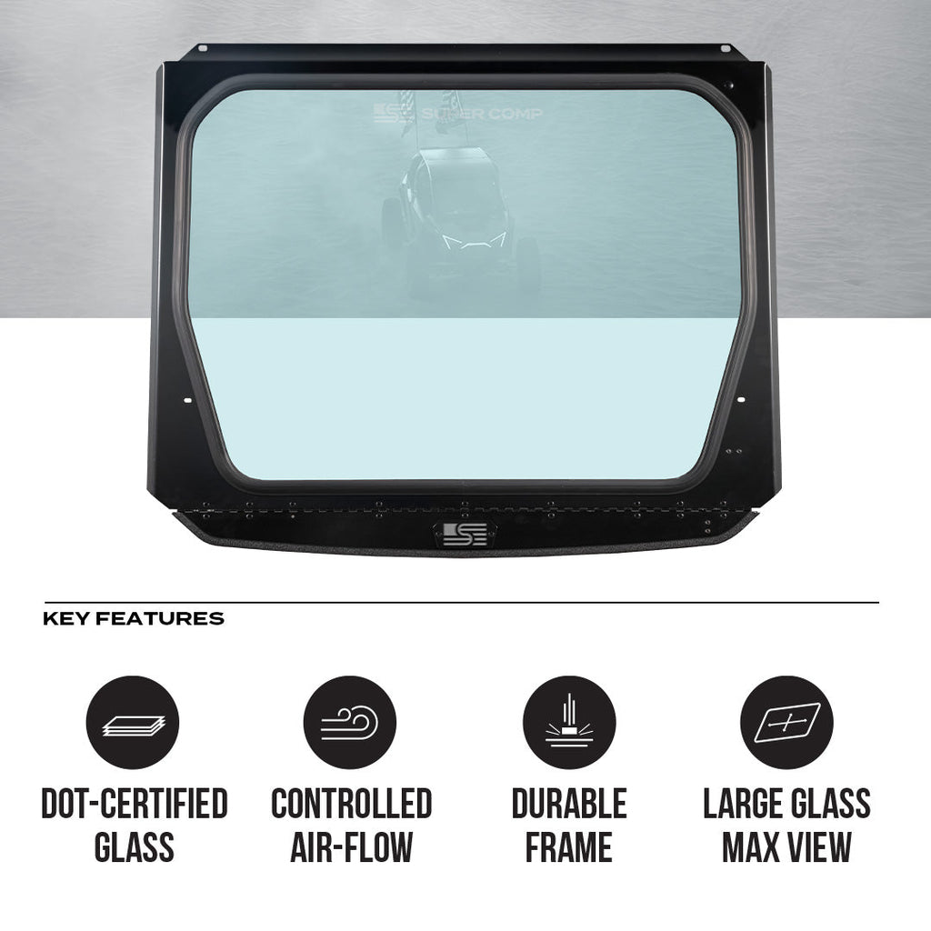2025+ Polaris Pro XP / Pro S Front Windshield