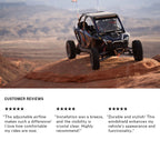 Polaris Pro R Front Windshield