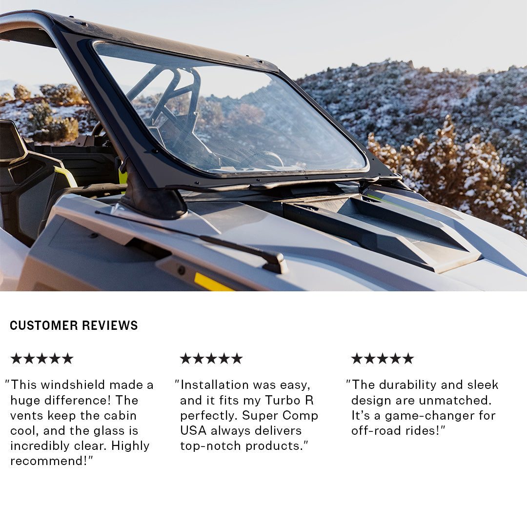 Polaris RZR Pro XP & Turbo R Front Windshield