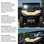 Segway UT10 Polycarbonate Full Front Windshield