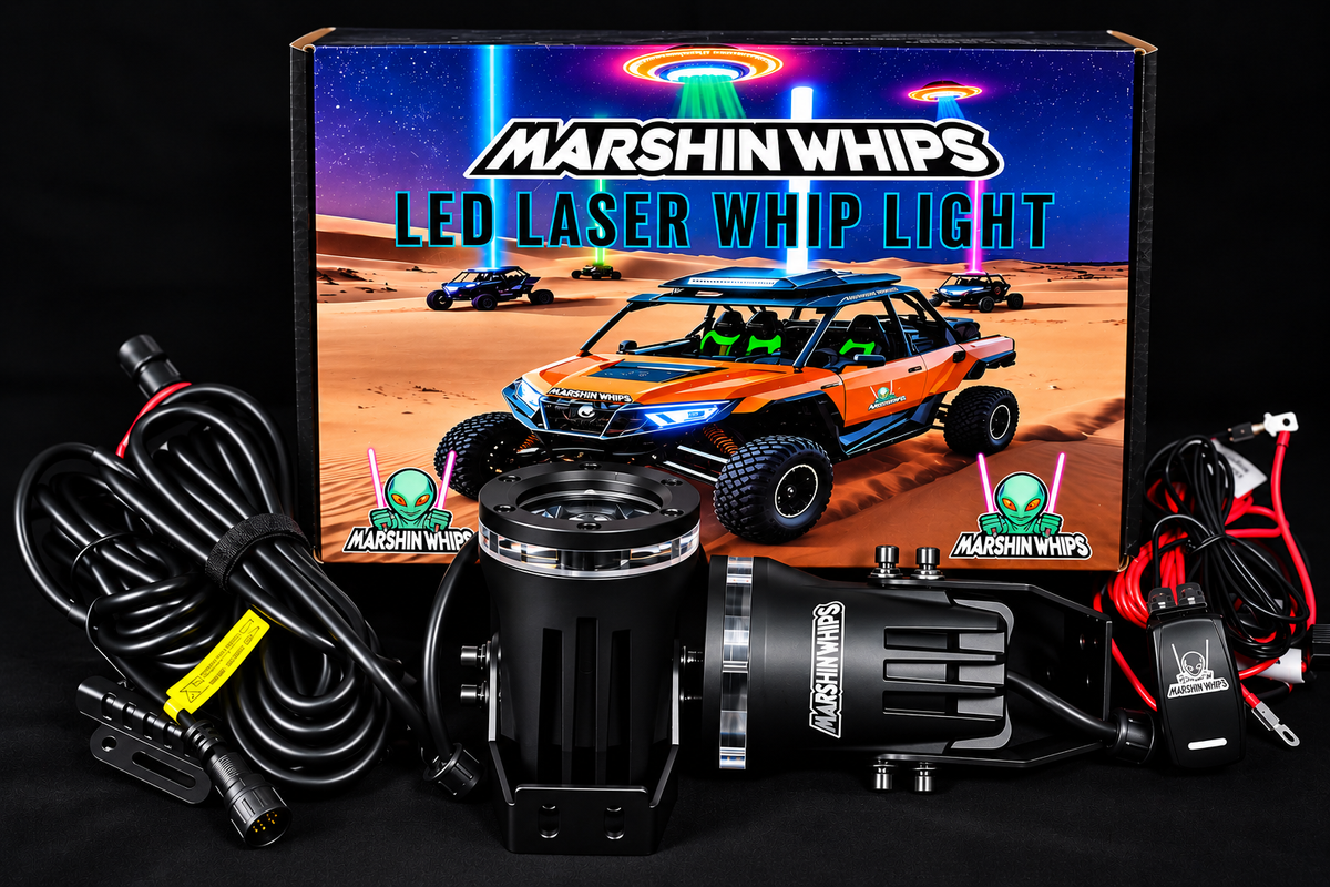 Marshin Whips: RGB Lunar Laser Light Kit