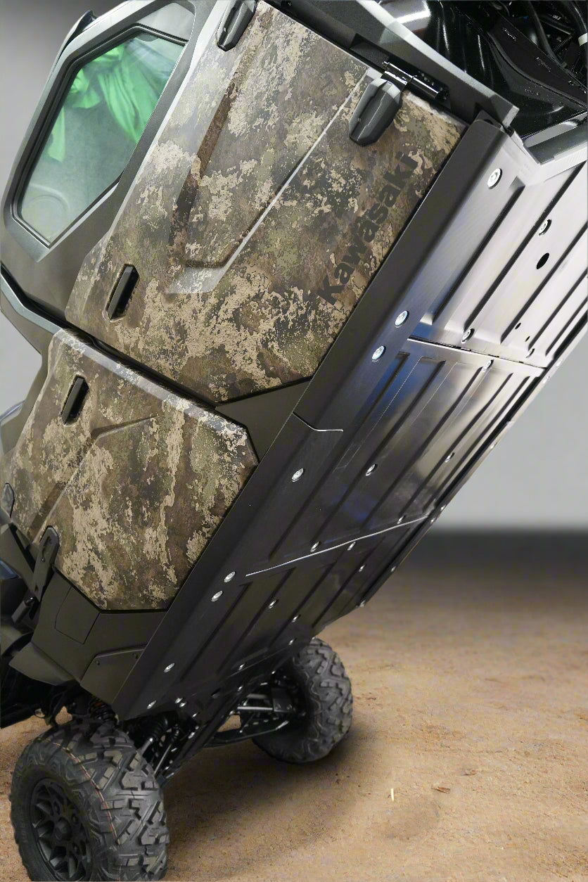 Kawasaki Ridge Crew UHMW Rock Sliders