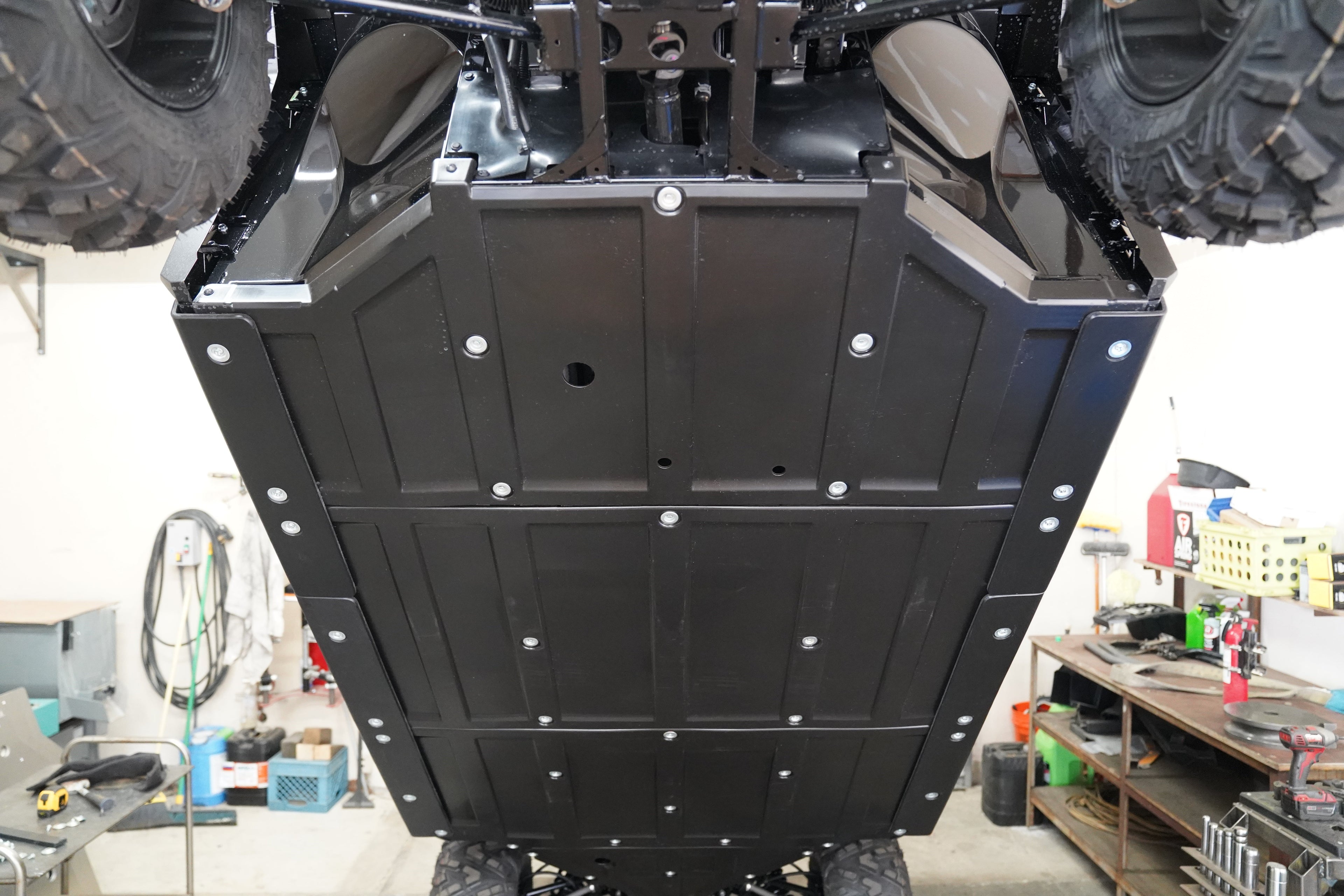 Kawasaki Ridge Crew UHMW Rock Sliders