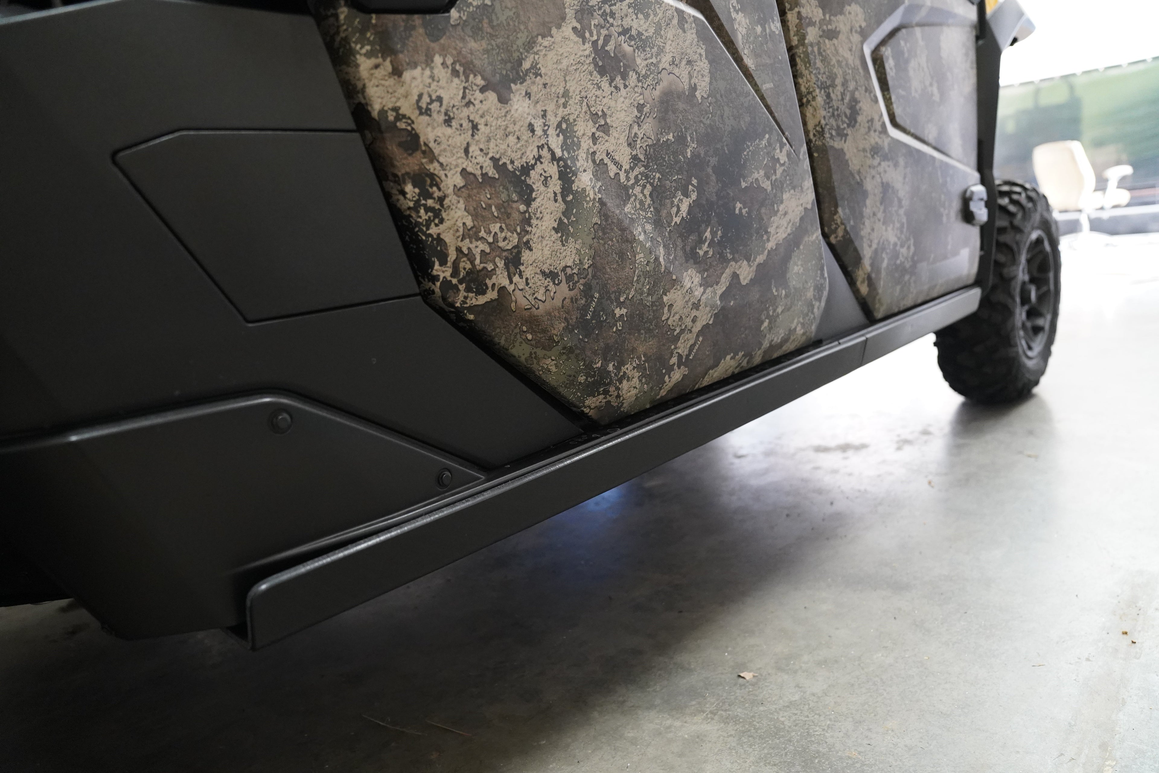 Kawasaki Ridge Crew UHMW Rock Sliders