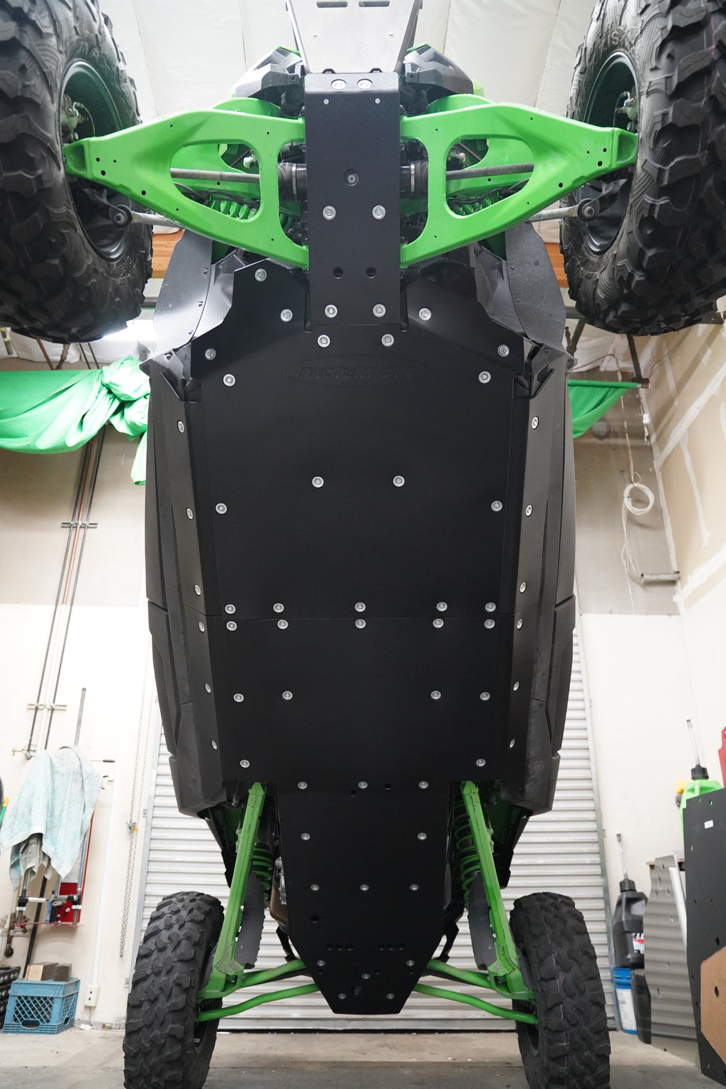 Kawasaki Teryx H2 UHMW Skid Plate and Rock Sliders