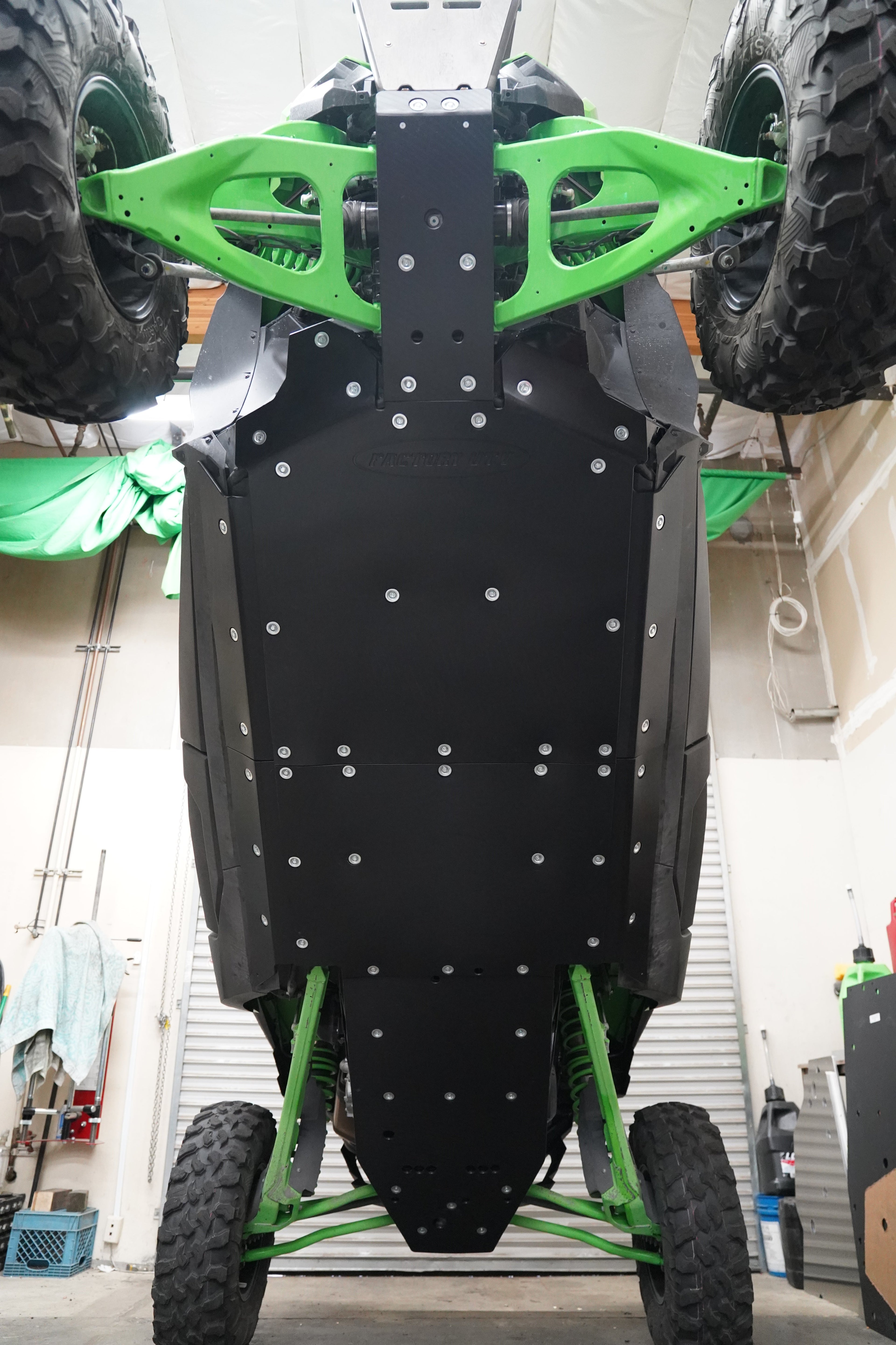 Kawasaki Teryx H2 UHMW Skid Plate and Rock Sliders