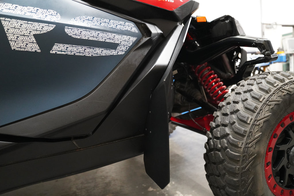 Maverick R Rear Fenders Can-Am Maverick R Front Fender Flares – Kwik-Saw Racing