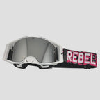 Defiant Pro Motocross Goggle - Chrome Safari
