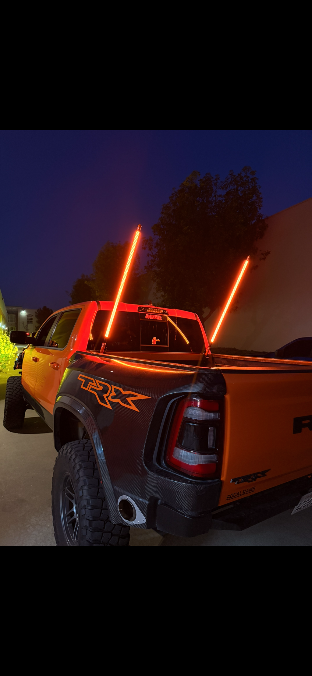 Game Changer LED Whip Set - Striking Orange by Marshin Whips