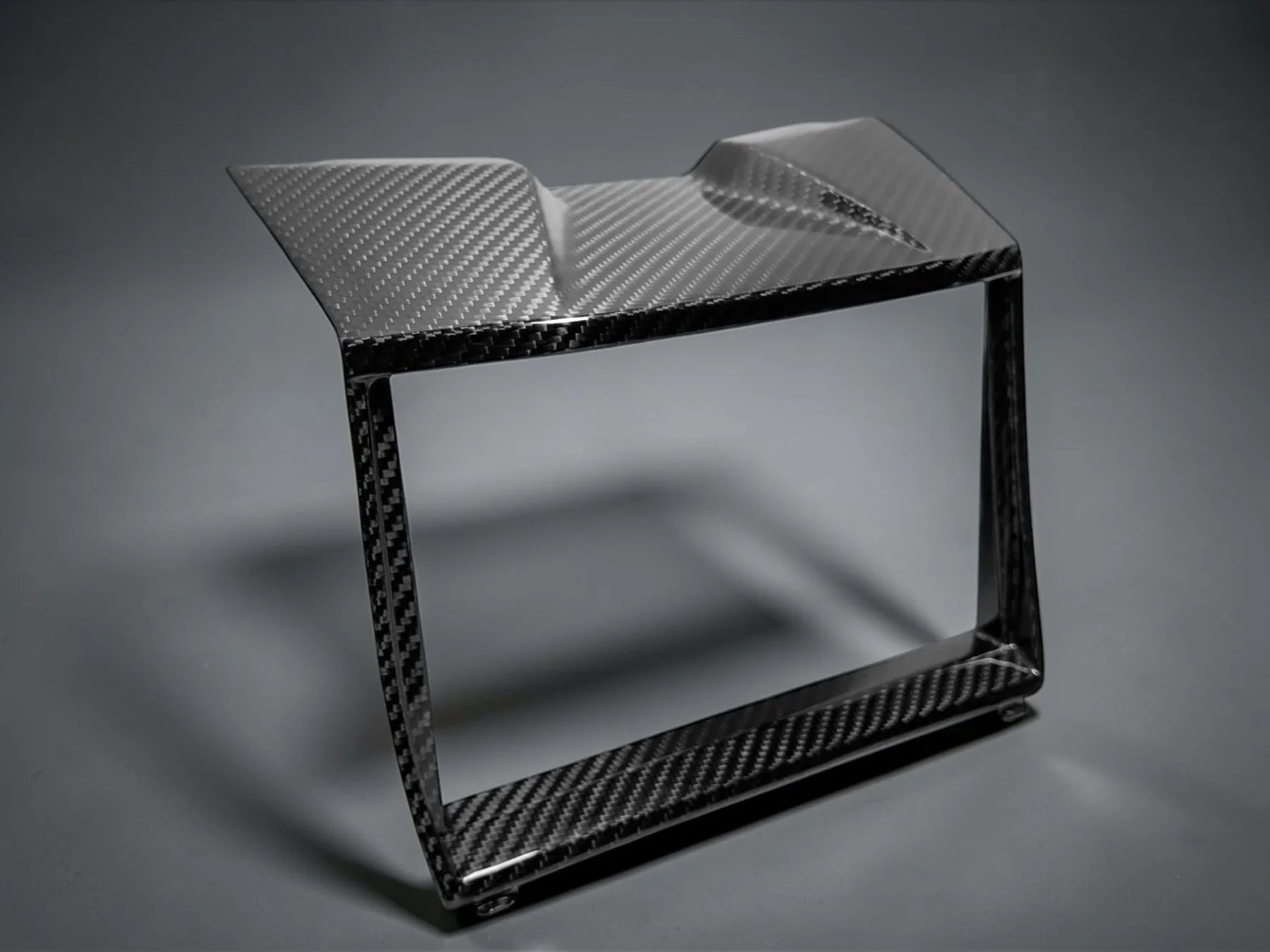 Kawasaki Teryx H2 Carbon Fiber 10" Screen Trim Bezel