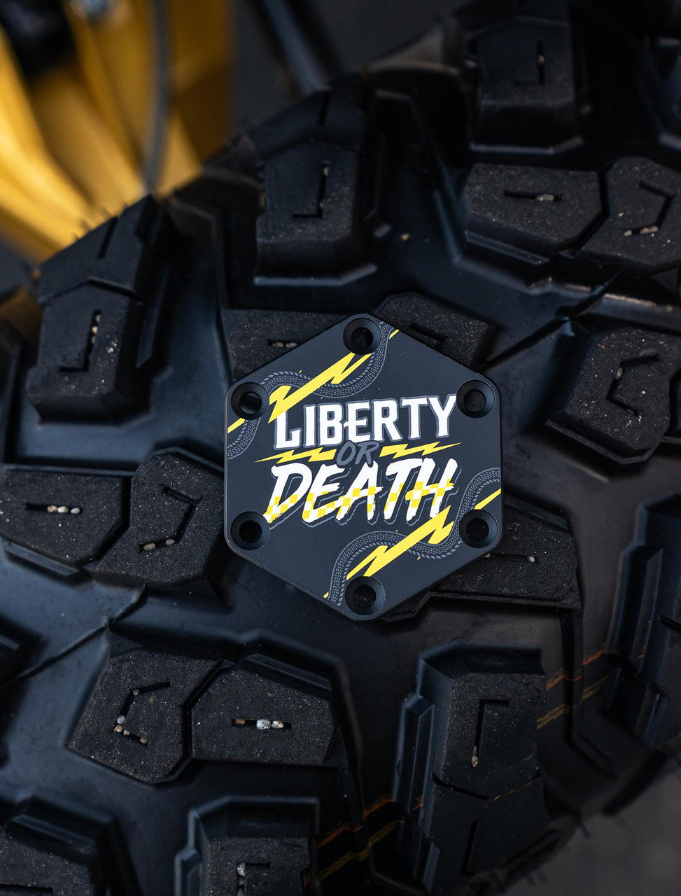 Steering Wheel Center Cap (Liberty or Death)