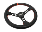 Deep Dish Leather Steering Wheel