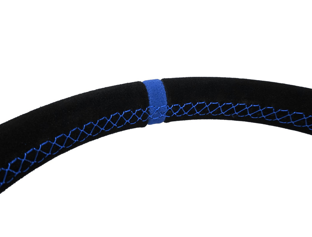 Deep Dish Suede Steering Wheel