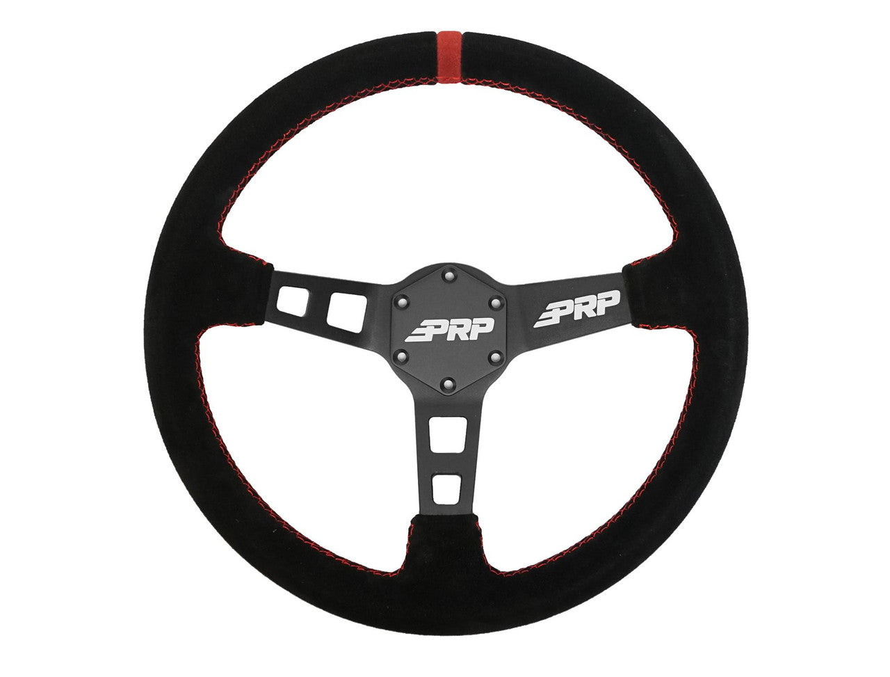Deep Dish Suede Steering Wheel