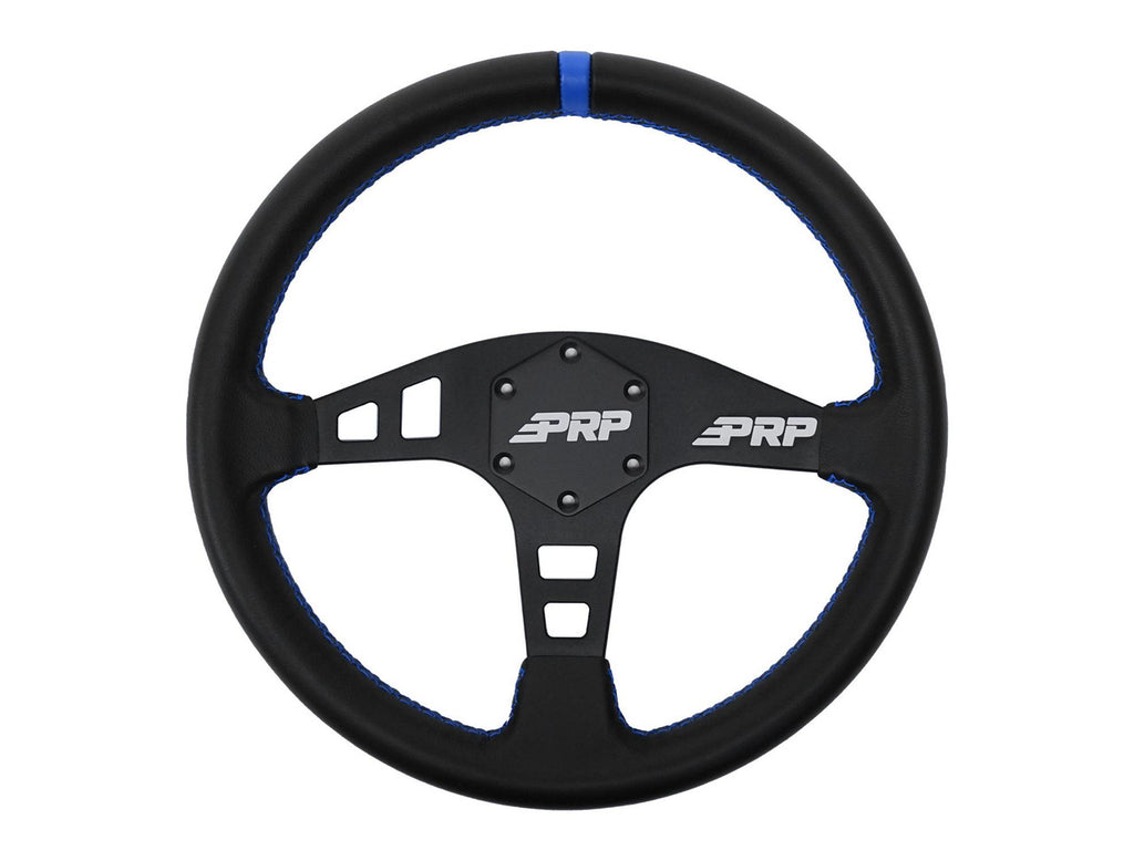 Flat Leather Steering Wheel