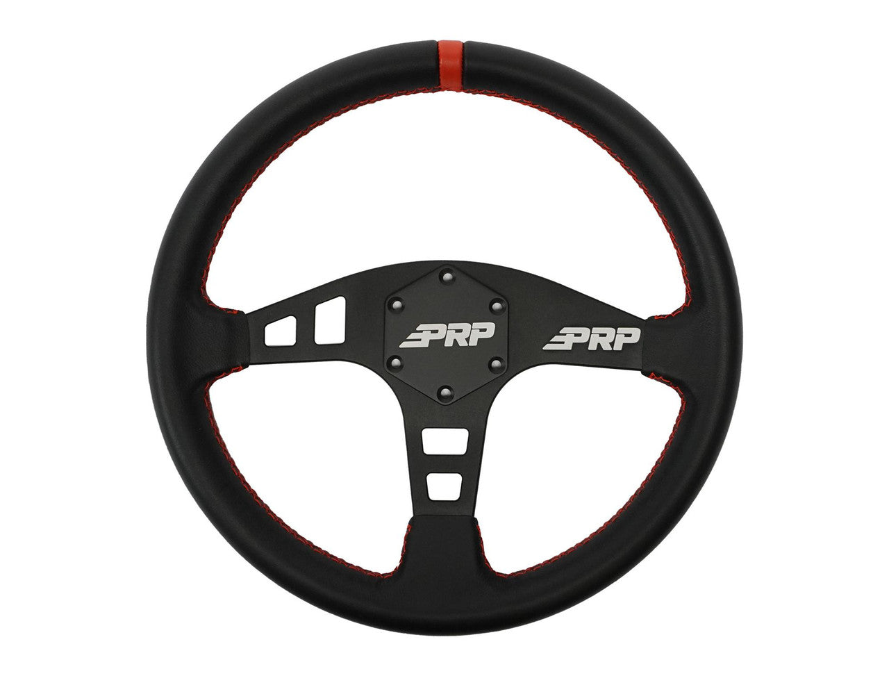 Flat Leather Steering Wheel