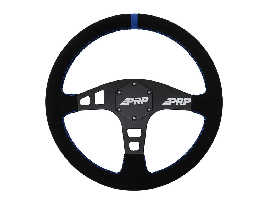 Flat Suede Steering Wheel