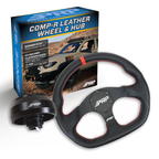PRP Leather D-Shape Steering Wheel Kit with Tacoma Hub