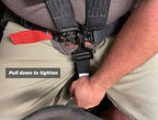 Adjustable 5th Point Crotch Belt for Latch and Link Harness - PRP