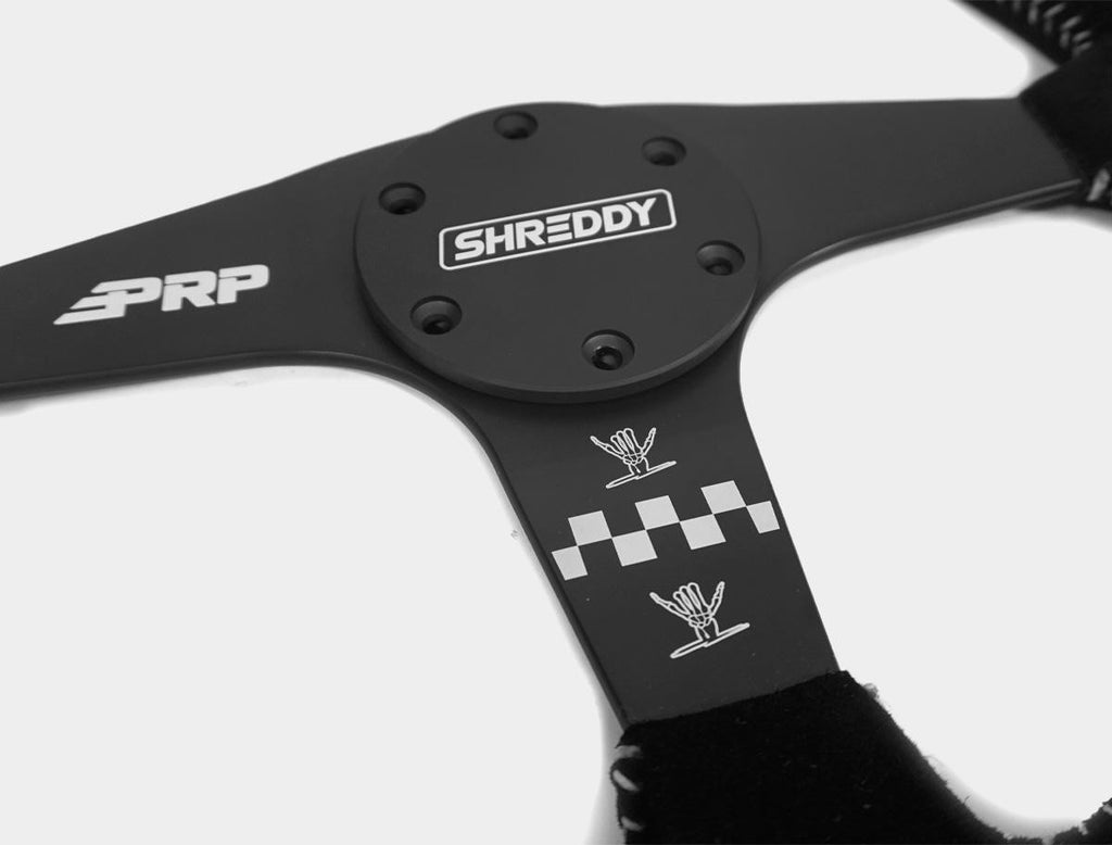 PRP X Shreddy Shred Fast Steering Wheel, Flat