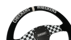 PRP X Shreddy Checkered Steering Wheel, Flat
