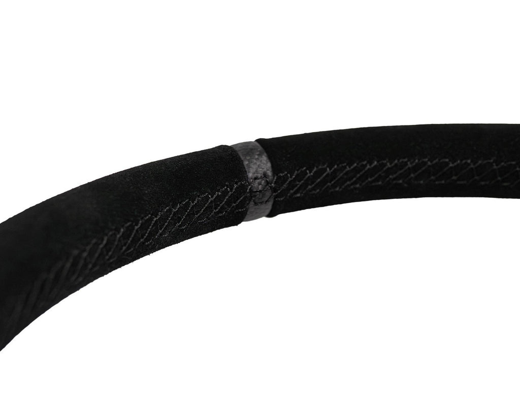 SR Flat Suede Steering Wheel
