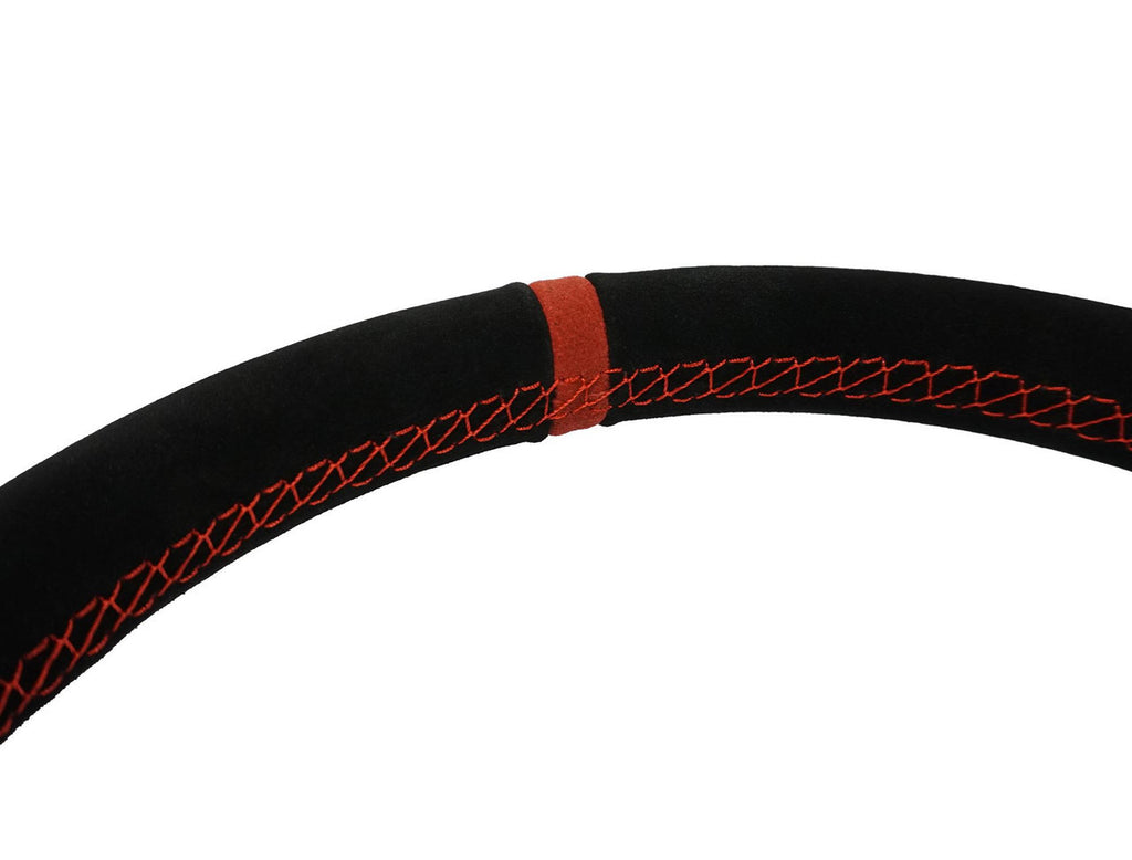 SR Flat Suede Steering Wheel