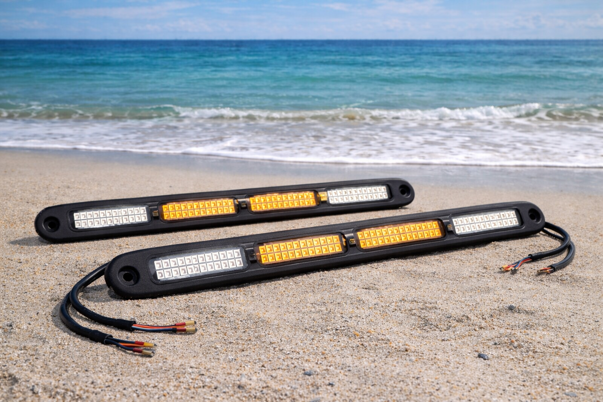 Marshin Whips 12" LED Chase Light Set with Advanced Control Module - view 2