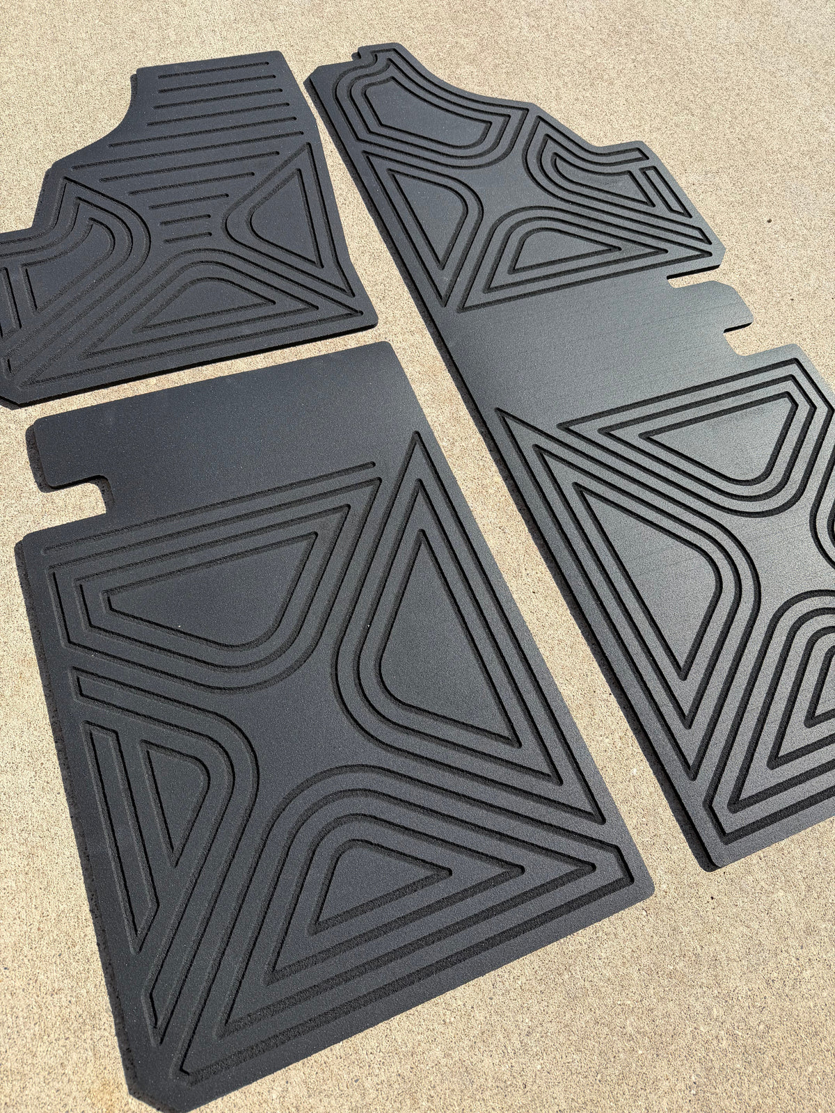 CFMOTO U10 PRO & XL Highland HD 9mm Rubber Mats (2025 - current) - view 16