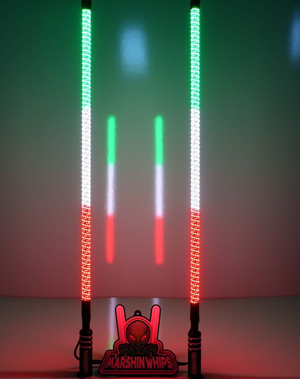V2 Black Out LED Whip Set | Sleek Off-Road UTV Lights - view 14