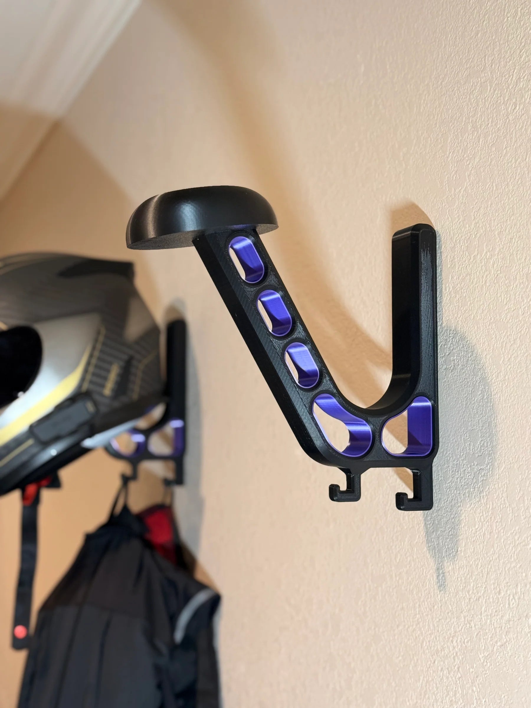 Motorcycle / UTV Helmet Wall Mount