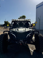 8 Light U-Con Interlocking Off Road LED Pod With Amber or White DRL Running Light