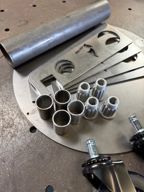 Alpha Premium Rolling Shop Chair
