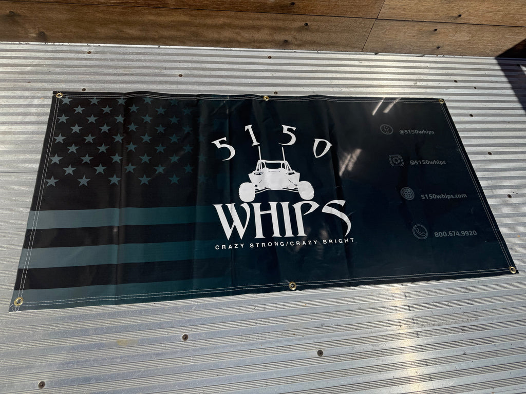 5150 Whips Garage/Shop Banner – USA Edition