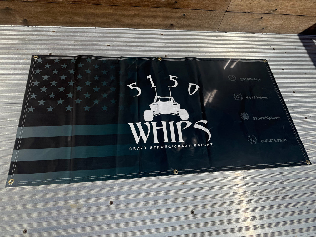 5150 Whips Garage/Shop Banner – USA Edition
