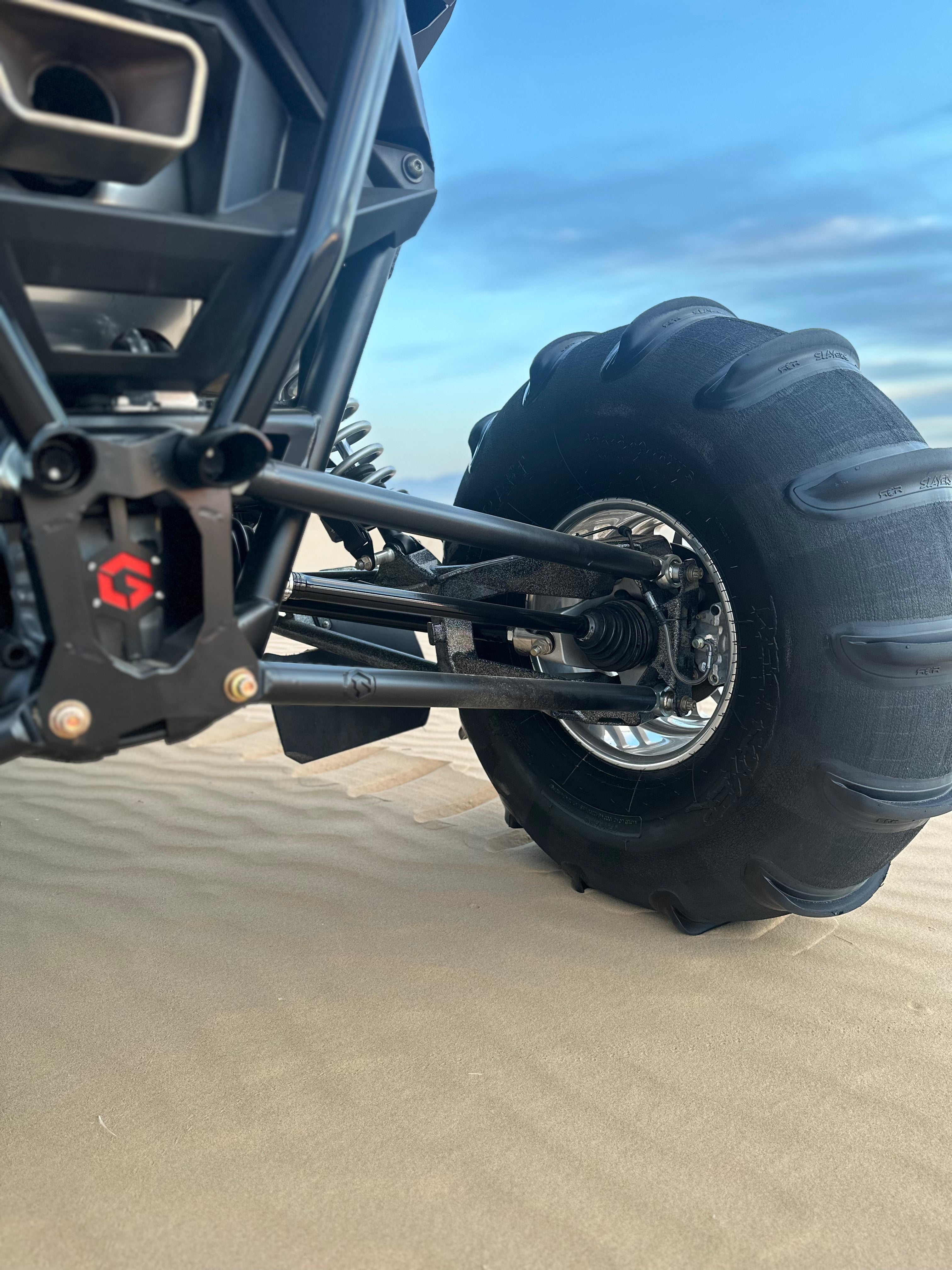 POLARIS TURBO R & PRO R RADIUS ROD KIT