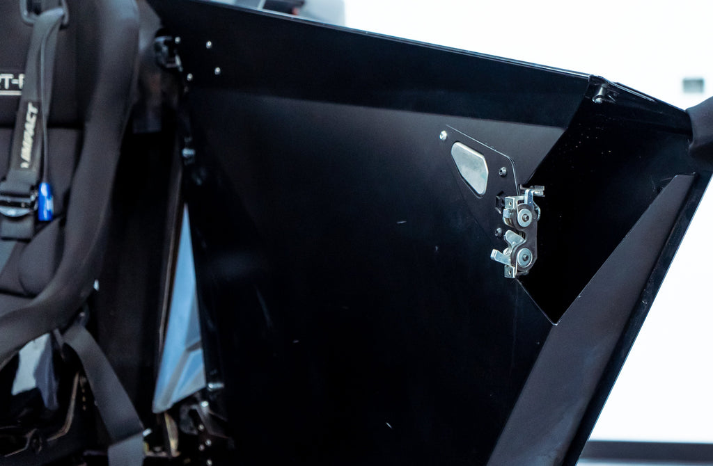 POLARIS PRO R 2 SEAT FRAMELESS DOORS