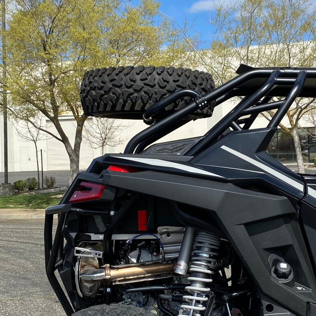 Polaris RZR Turbo R 4 / Pro S 4 Dual Clamp Spare Tire Mount