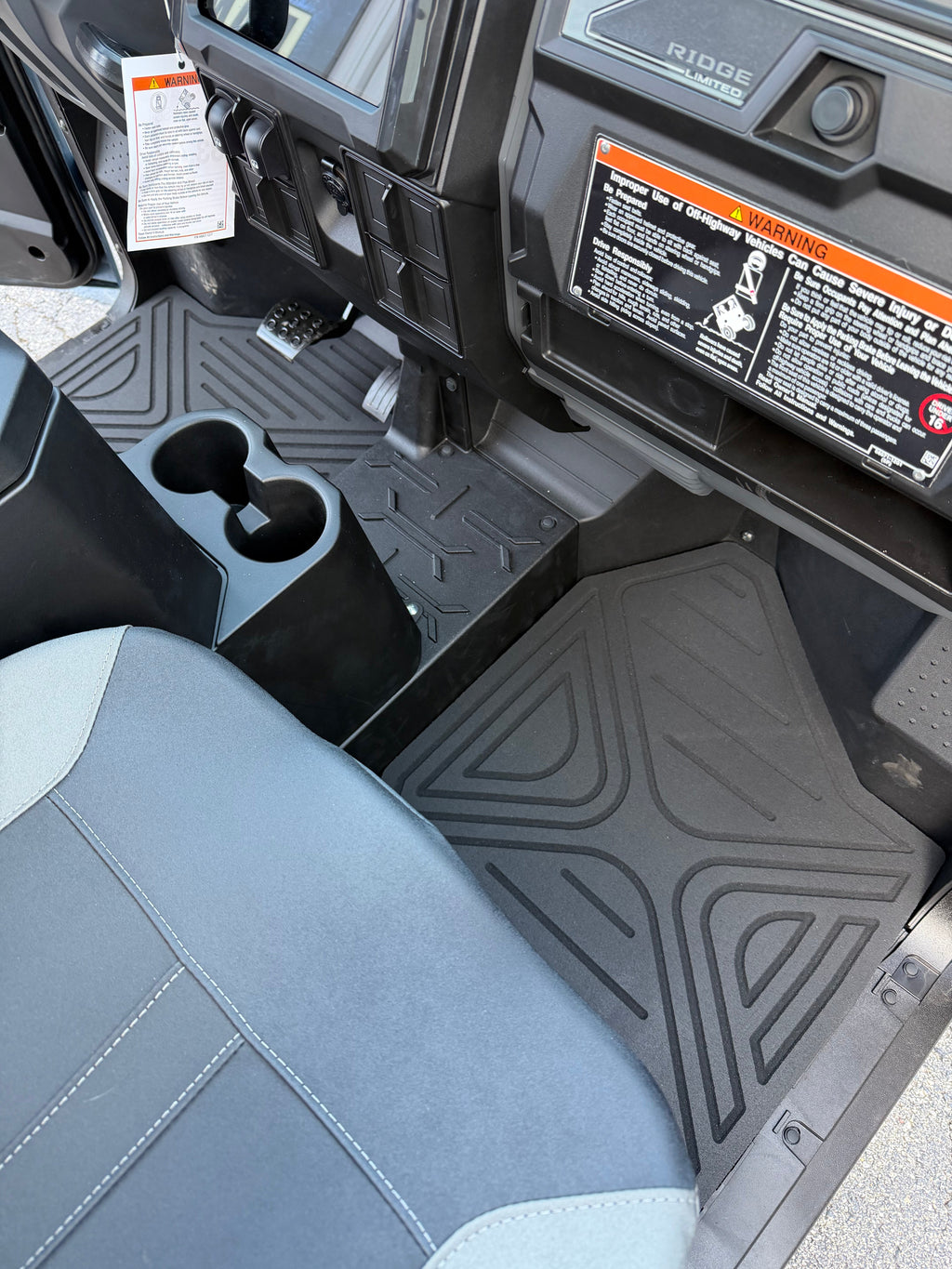 Kawasaki RiDGE HD 9mm Rubber Mats (2024 - current) - view 9