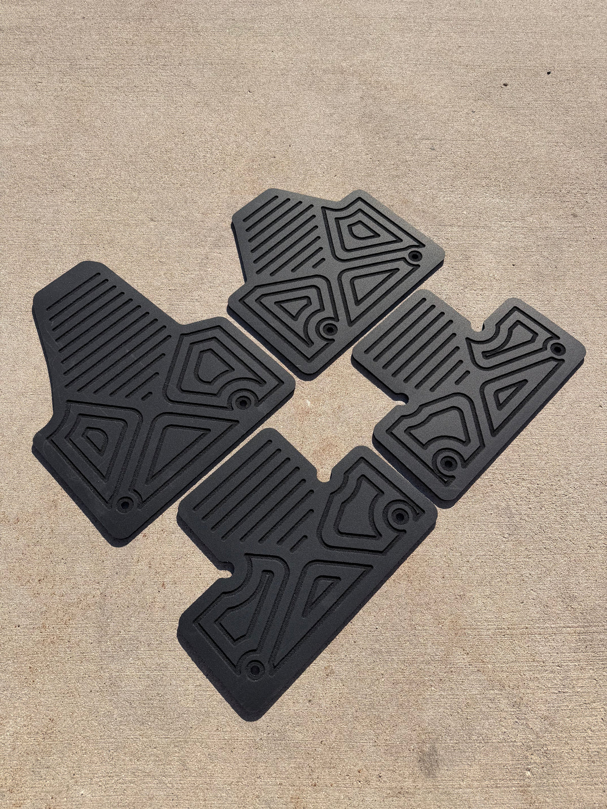 CAN-AM Maverick X3 HD 9mm Rubber Mats (2016 - current) - view 6
