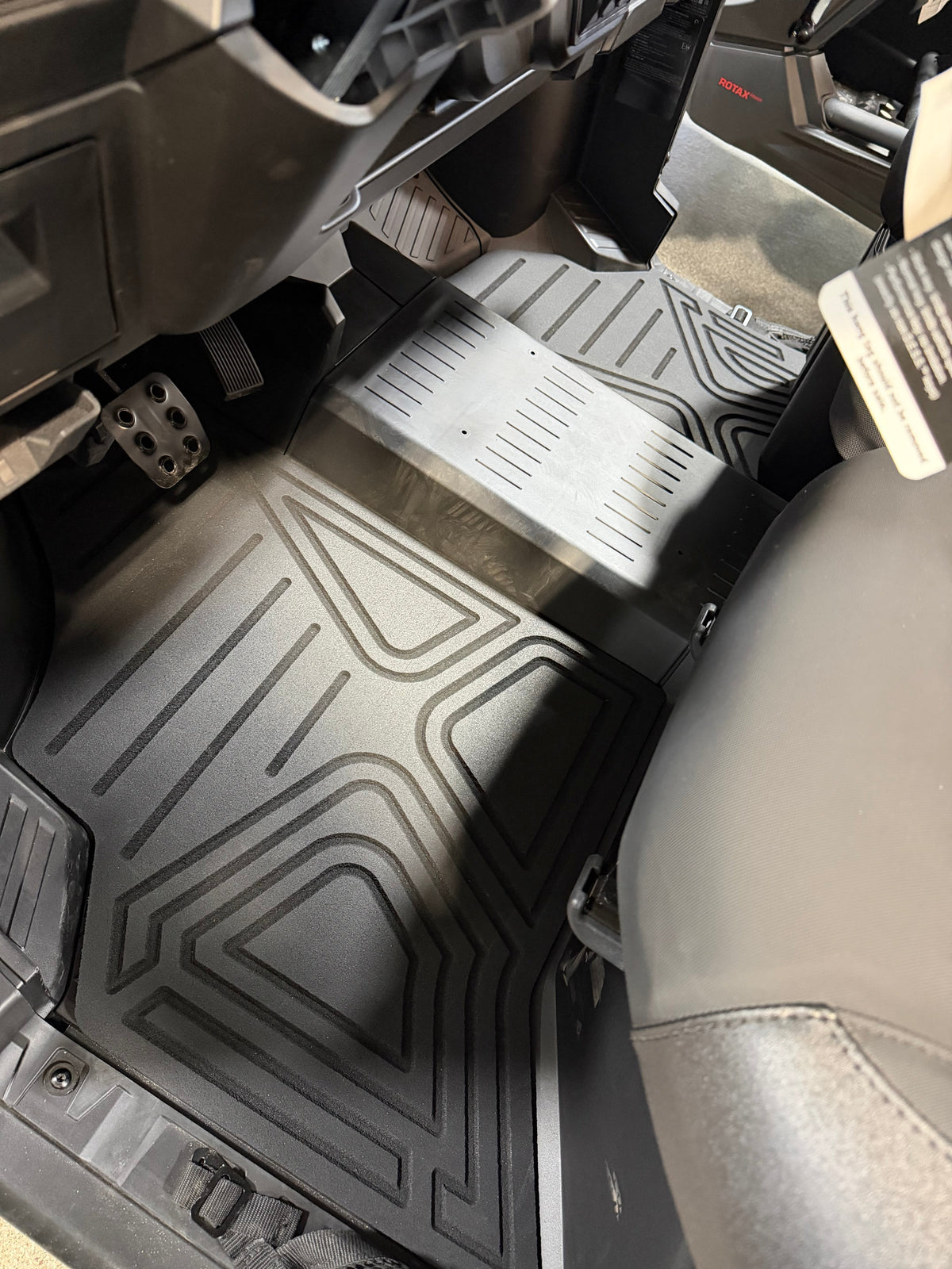 CAN-AM Defender HD10 HD 9mm Rubber Mats (2016 - current) - view 4