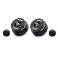 SDG Billet Aluminum 2.5" Fox Upgrade Reservoir Schrader Endcap Kit by Suspension Development Group