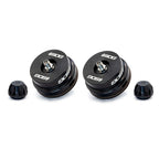SDG Billet Aluminum 2.5" Fox Upgrade Reservoir Schrader Endcap Kit by Suspension Development Group