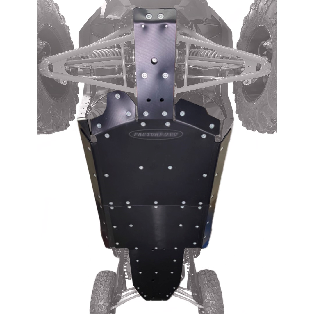 Kawasaki Teryx KRX 4 1000 UHMW Skid Plate and Rock Sliders