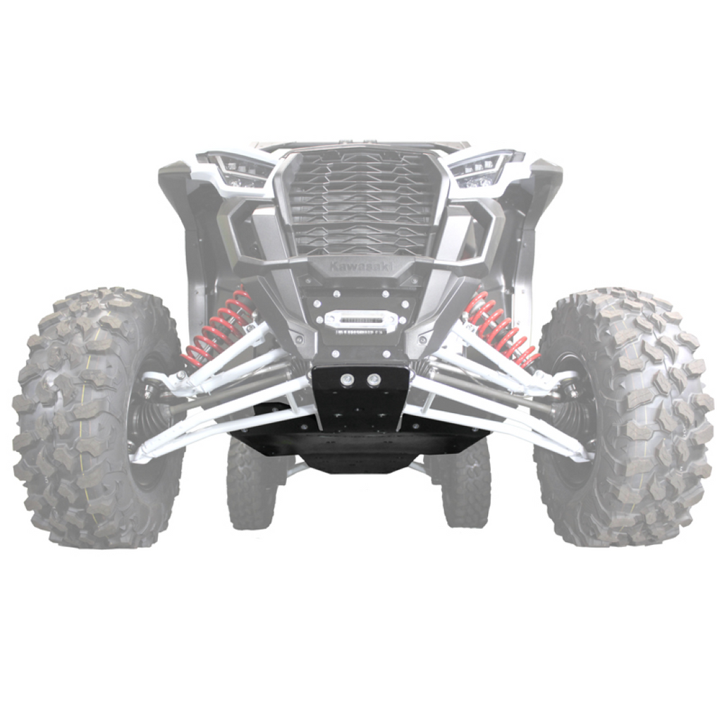 Kawasaki Teryx KRX 1000 UHMW Skid Plate with Rock Sliders